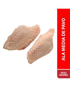 Caja Ala Media de Pavo Fresco 10 Kg aprox