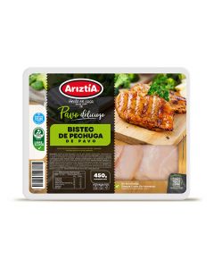 Bistec de Pechuga de Pavo 450 gr