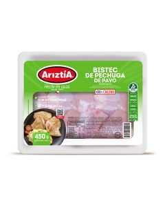 Bistec de pavo 450 gr