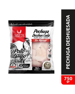 Pechuga deshuesada de pollo IQF 750 gr