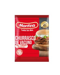 Caja de Churrascos de Vacuno 120 gr (25 Unidades)