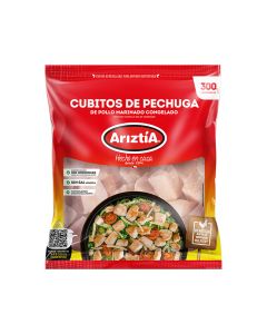 Cubitos de Pechuga de Pollo IQF 300 gr