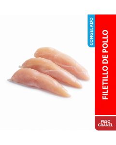 Caja de Filetillo de pollo IQF 10 kg aprox