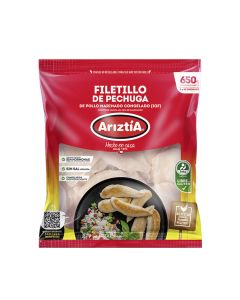  Filetillos de pollo IQF 650 gr