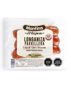 Longaniza Parrilera Montina Artesana 300 gr