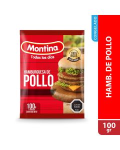 Hamburguesa de pollo 100 gr