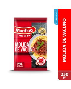 Molida de Vacuno envase 250 gr