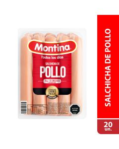 Salchicha de Pollo 20 unidades, 1 kg