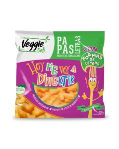 Papas Letras Pre Fritas 500 gr