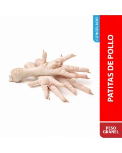 Caja de Patas de Pollo Congeladas 20 kg Aprox 