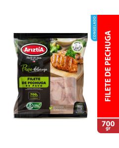 Filetes de pechuga de pavo IQF 700 gr