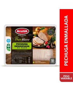 Pechuga deshuesada de Pavo enmallada 900 gr aprox
