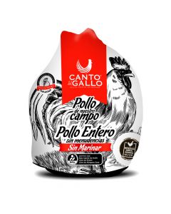 Pollo Entero sin Menudencias 1,9 kg aprox