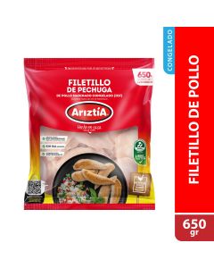 Filetillos de pollo IQF 650 gr