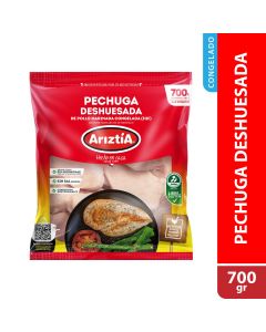 Pechuga de pollo Deshuesada IQF 700 gr
