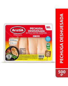  Pechuga Deshuesada de Pollo 500 gr aprox