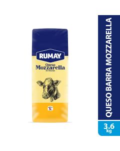 Queso Mozzarella Barra 4 kg