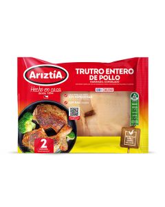 Trutro Entero de Pollo Congelado 2 Un 650 gr