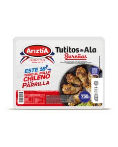  Alas trutro sureñas 750 gr