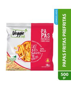 Papas Pre Fritas Congeladas Veggie Deli 500 gr